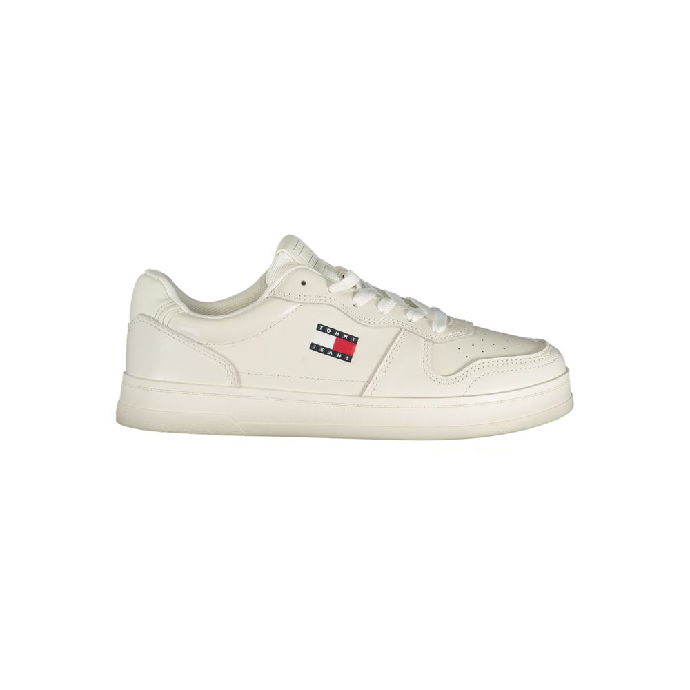 Tommy Hilfiger Hvid Polyester Sneaker