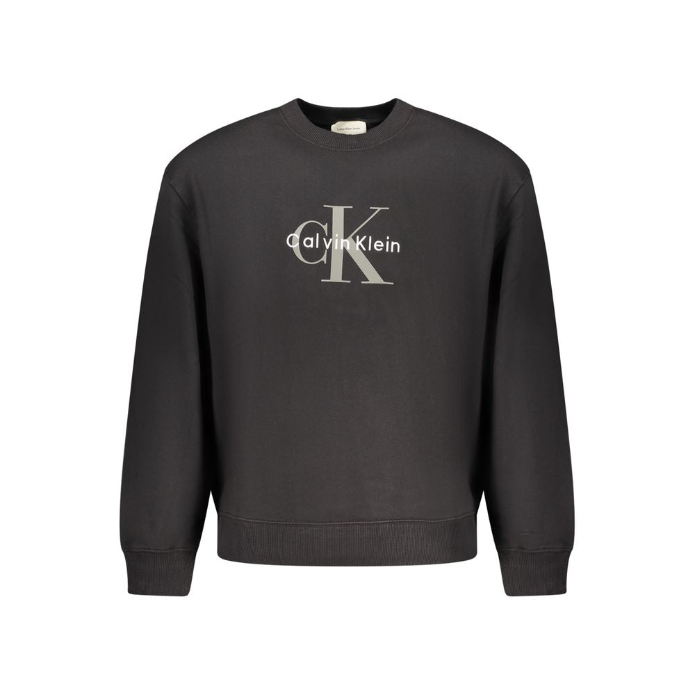 Calvin Klein sort bomulds sweatshirt