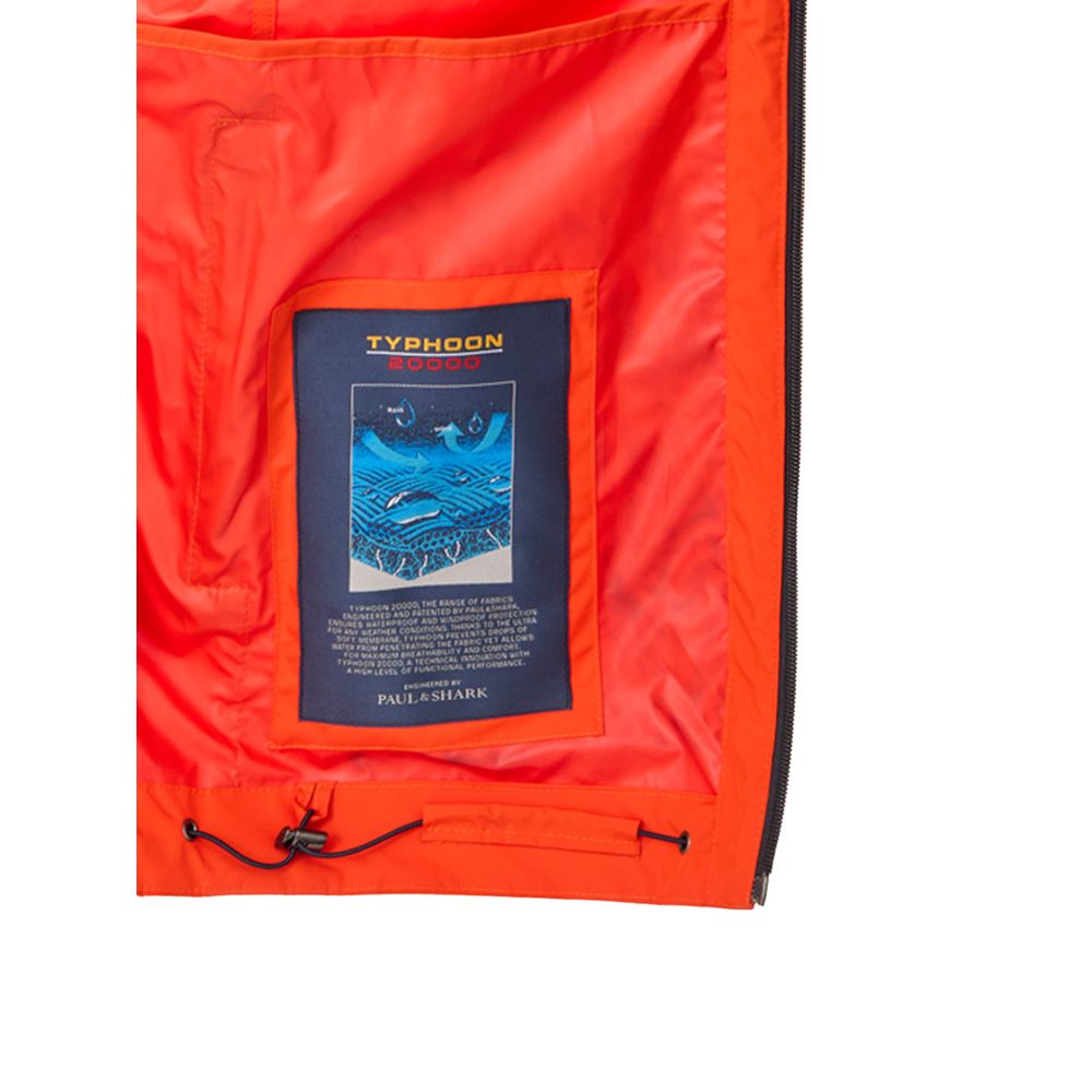 Paul &amp; Shark Orange Polyester Shelljakke
