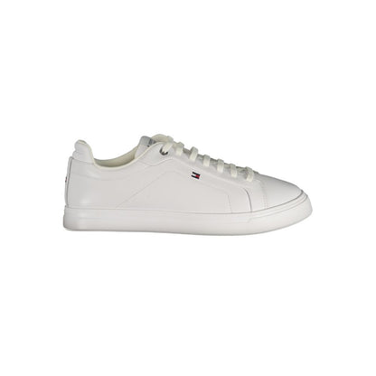Tommy Hilfiger Hvide Læder Herre Sneaker