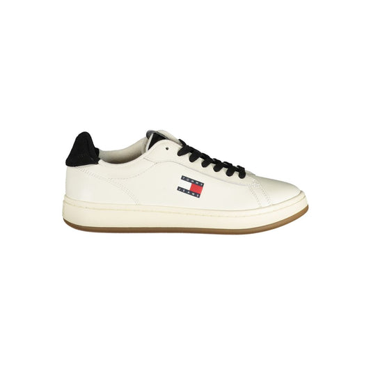 Tommy Hilfiger Hvid Læder Dame Sneaker