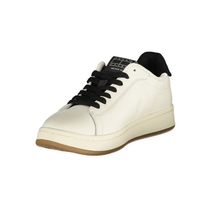 Tommy Hilfiger Hvid Læder Dame Sneaker