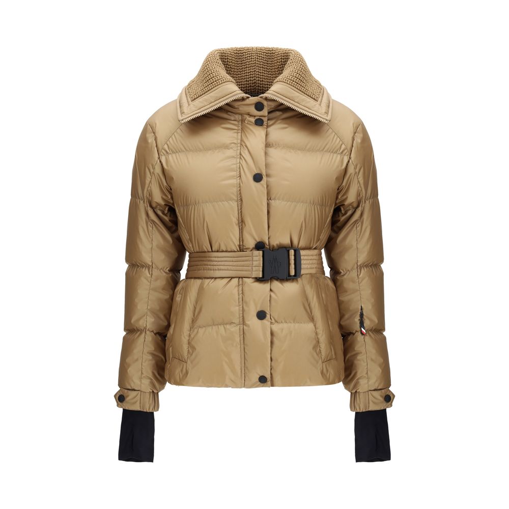 Moncler Grenoble Beige Polyamidfrakke