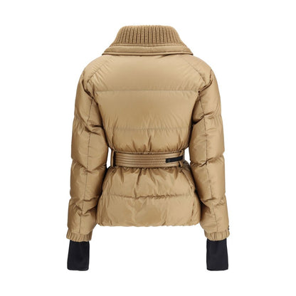 Moncler Grenoble Beige Polyamidfrakke