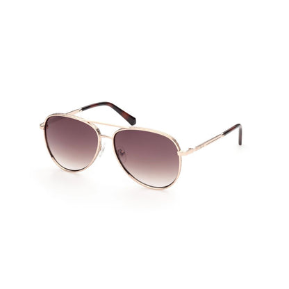 Guess Gold Metal Sunglasses