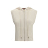 Max Mara White Wool Sweater