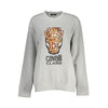Cavalli Class Gray Cotton Sweatshirt