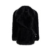 Max Mara Black Polyester Coat