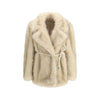 Max Mara Beige Polyester Coat