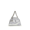 Stella McCartney Silver Polyester Shoulder Bag