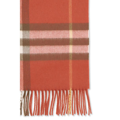 Burberry Red Cashmere Scarf