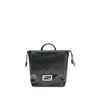 Fendi Black Calf Leather Bos Taurus Backpack