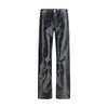 Agolde Black Leather Pants