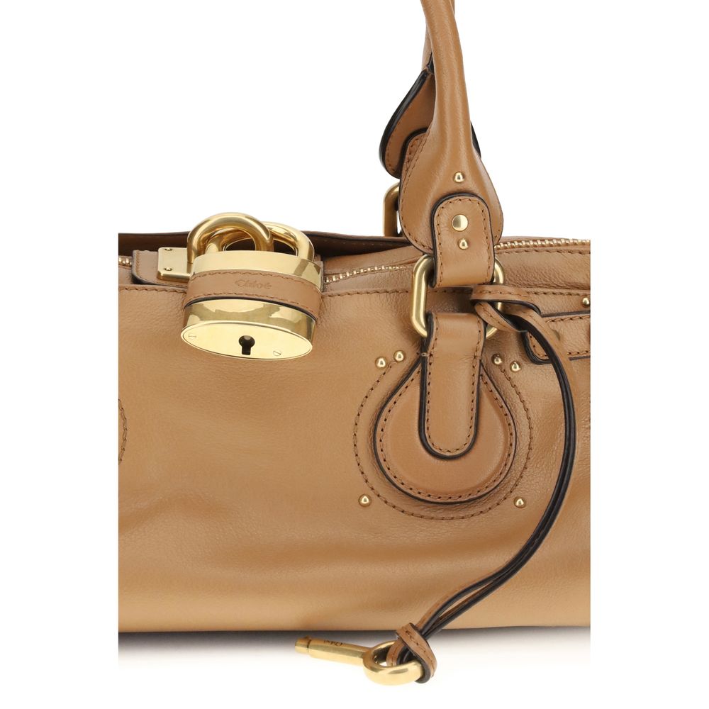 Chloé Brown Buffalo Leather Shoulder Bag