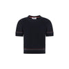 Thom Browne Black Cotton T-Shirt
