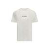 Jil Sander Cream Cotton T-Shirt