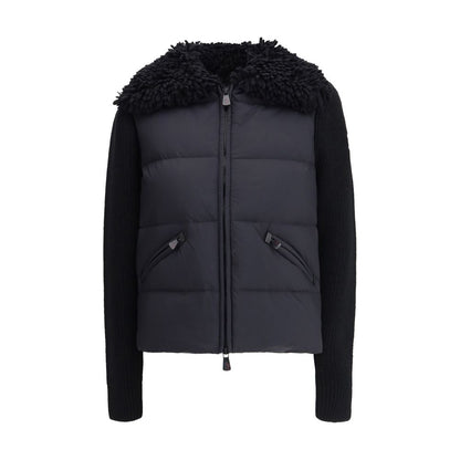 Moncler Grenoble Black Polyamide Coat