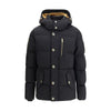 Moose Knuckles Black Cotton Coat