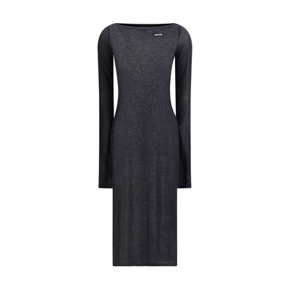 Miu Miu Black Cotton Casual Dress