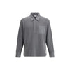 Thom Browne Gray Cotton Polo Shirt