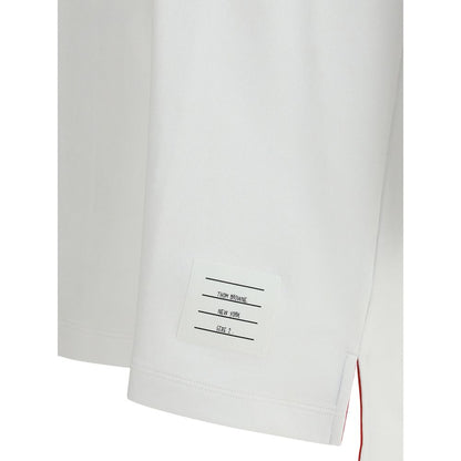 Thom Browne White Cotton T-Shirt
