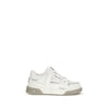 Represent White Calf Leather Bos Taurus Sneakers