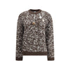 Prada Brown Fleece Wool Sweatshirt
