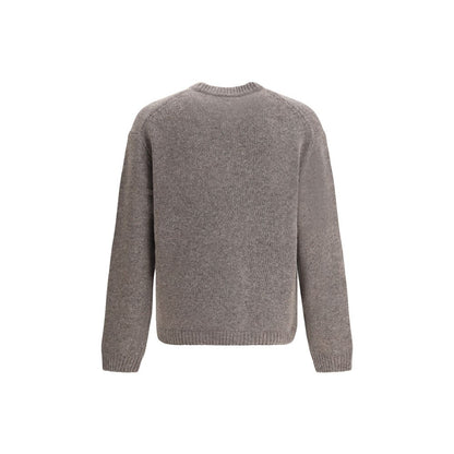 Maison Kitsuné Gray Wool Sweatshirt