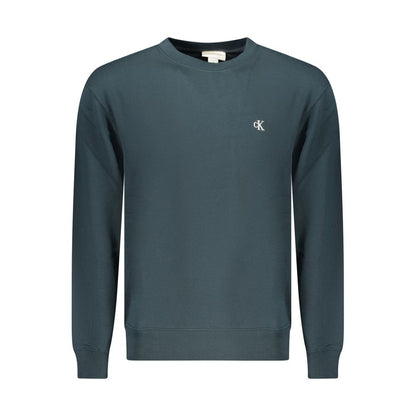 Calvin Klein Blue Cotton Sweatshirt