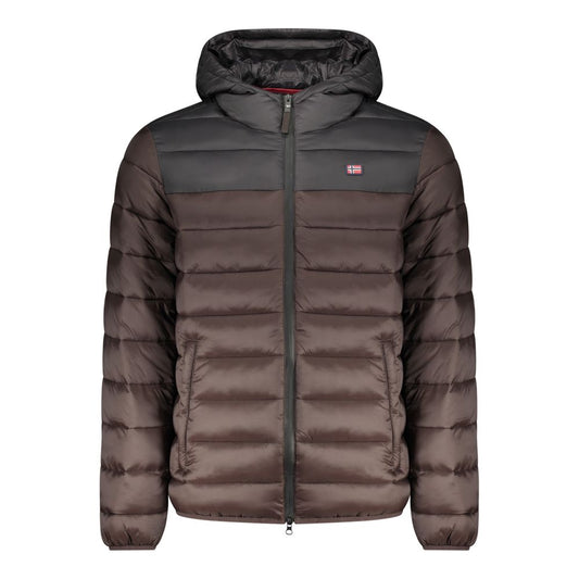 Norway 1963 Brown Polyamide Men Jacket