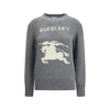 Burberry Gray Wool Sweatshirt