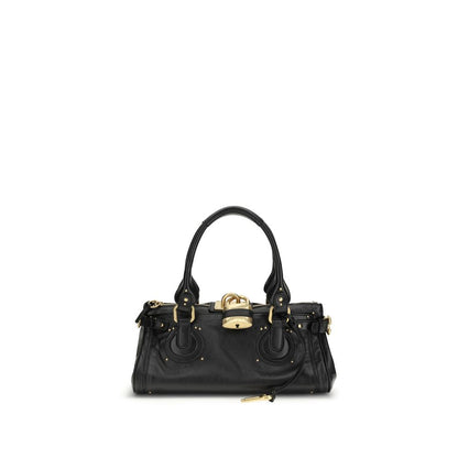 Chloé Black Buffalo Leather Shoulder Bag