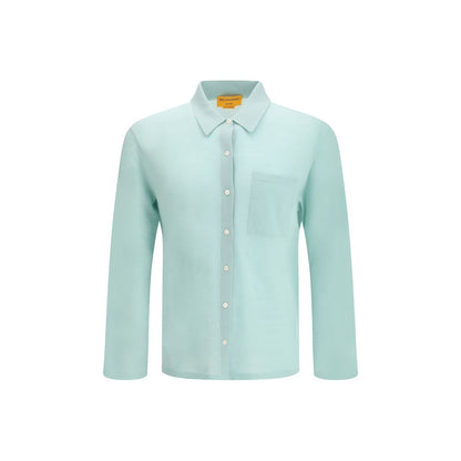 Guest in Residence Light Blue Cashmere Dress Shirt