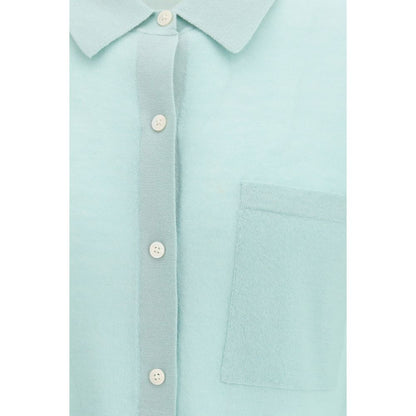Guest in Residence Light Blue Cashmere Dress Shirt