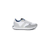 Blauer Gray Leather Athletic Sneakers