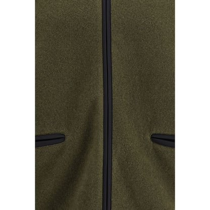 LAMINAR Green Polyester Hoodie