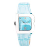 Laura Biagiotti Blue Leather Bracelet Watch