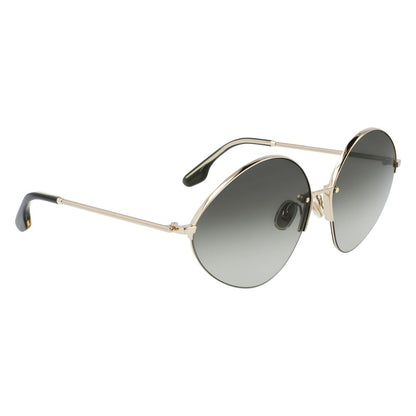 Victoria Beckham Gold Metal Sunglasses