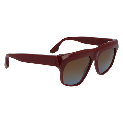 Victoria Beckham Bordeaux Acetate Sunglasses
