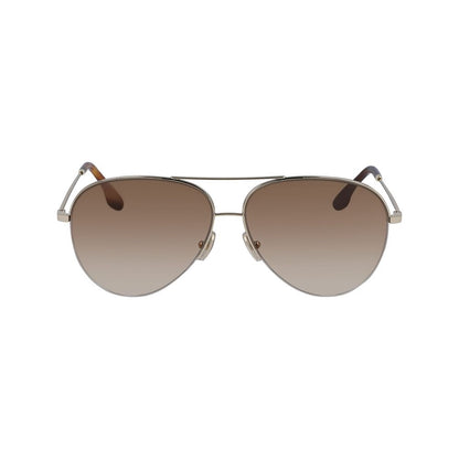 Victoria Beckham Gold Metal Sunglasses