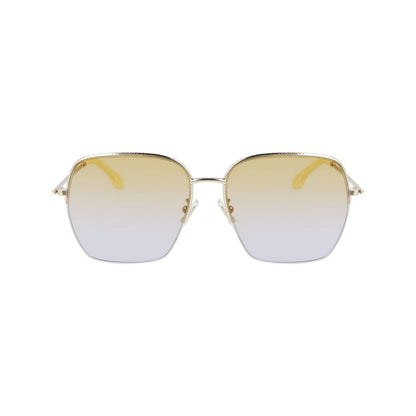 Victoria Beckham Gold Metal Sunglasses