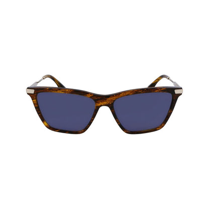 Victoria Beckham Yellow Acetate Sunglasses