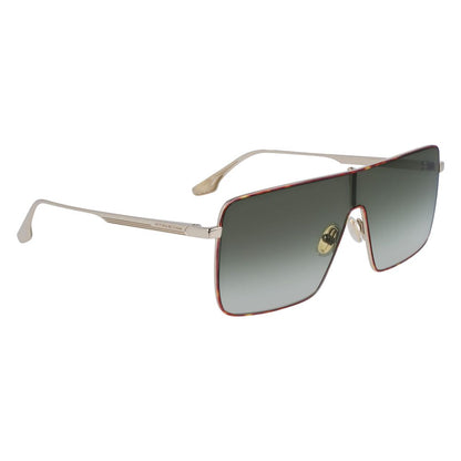 Victoria Beckham Gold Metal Sunglasses