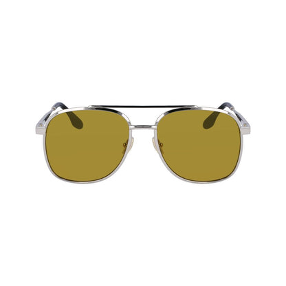 Victoria Beckham Gray Metal Sunglasses