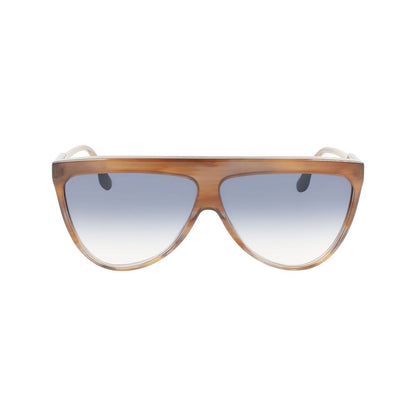 Victoria Beckham Brown Acetate Sunglasses
