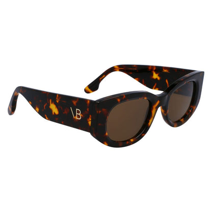 Victoria Beckham Brown Acetate Sunglasses