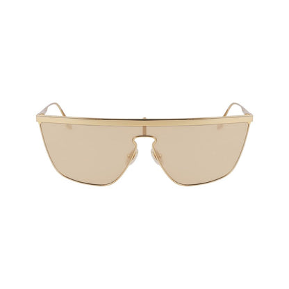 Victoria Beckham Gold Metal Sunglasses