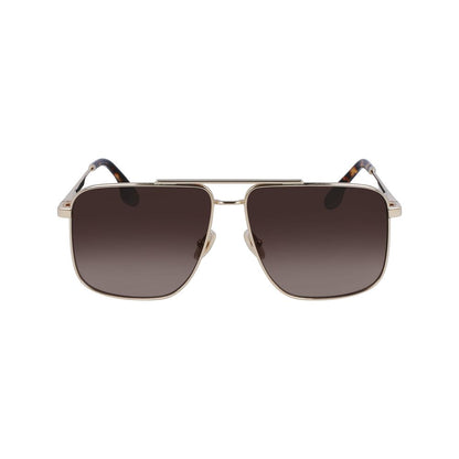 Victoria Beckham Gold Metal Sunglasses