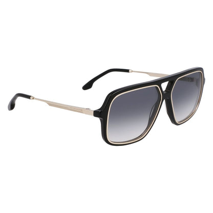 Victoria Beckham Black Acetate Sunglasses
