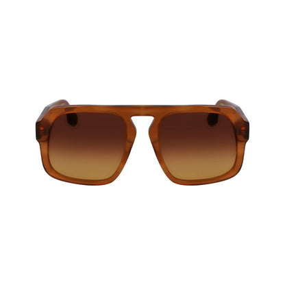 Victoria Beckham Gold Acetate Sunglasses
